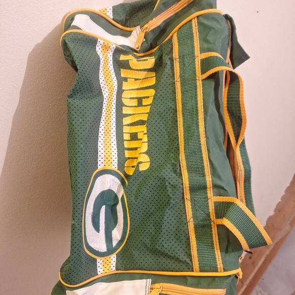 Vintage ADS Official NFL Green Bay Packers Gym Bag/Duffle Bag - Picture 1 of 5